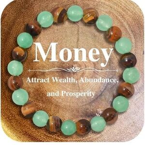 Crystal Money Bracelets for Women Wealth Luck Bracelets Healing Protection